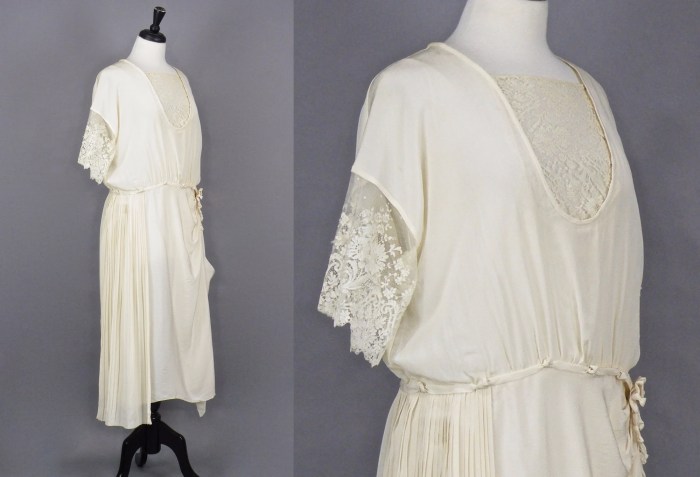 1920s style wedding dress